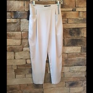 Zara Basic Pants - Harem style front pleat